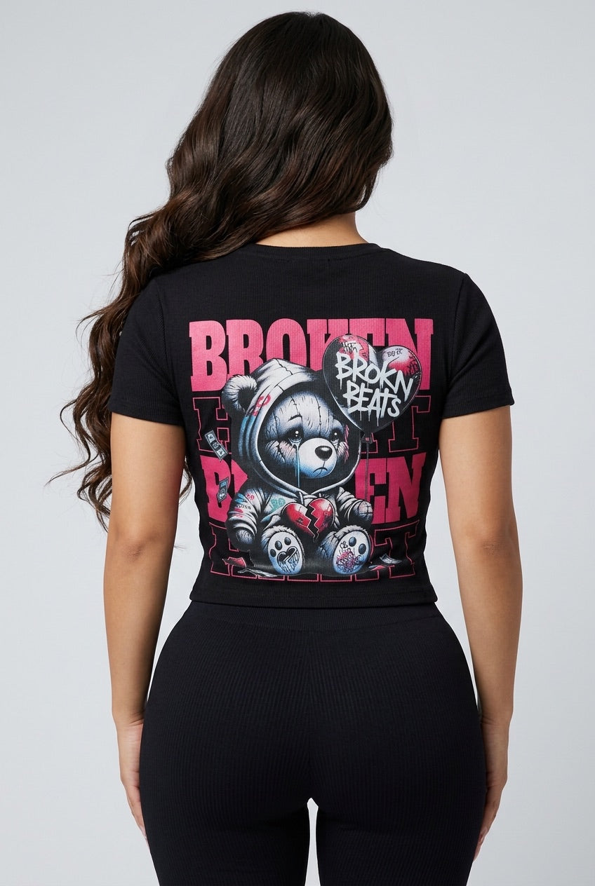 BROKEN HEART CROP TOP