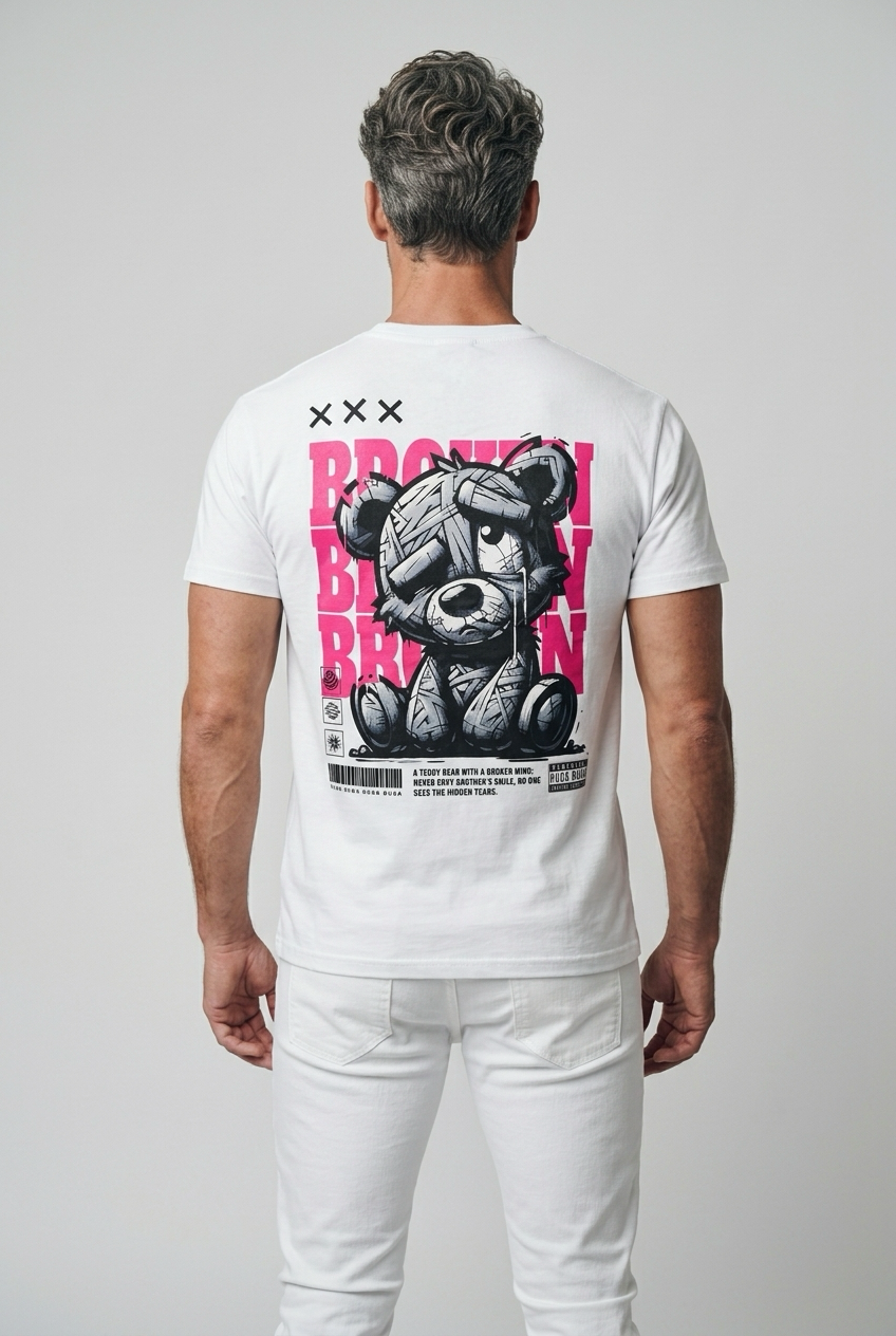 BROKEN TEDDY T-SHIRT