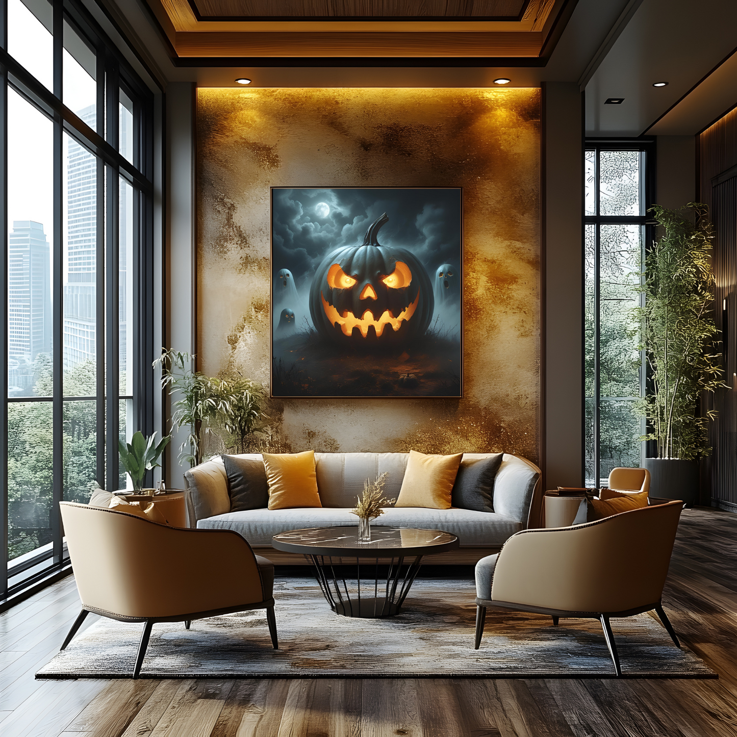 Halloween græskar